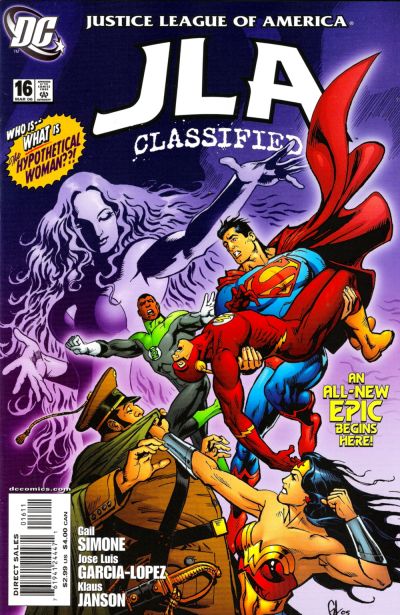 JLA: Classified #16 [Direct Sales]-Very Fine (7.5 – 9)