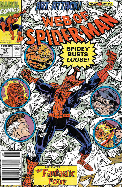 Web of Spider-Man #76 [Newsstand]-Very Good (3.5 – 5)