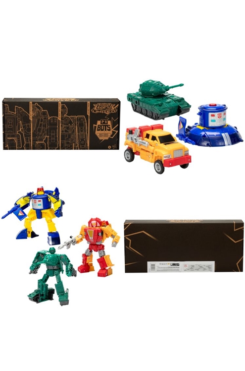***Pre-Order*** Transformers Generations Selects Legacy United Go-Bot Guardians 3 Pack