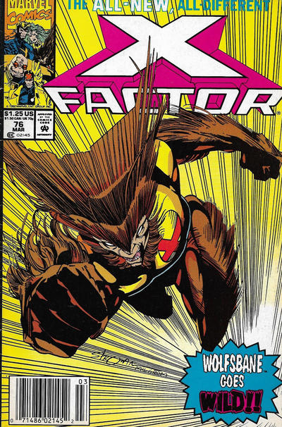 X-Factor #76 [Newsstand]-Very Good (3.5 – 5)