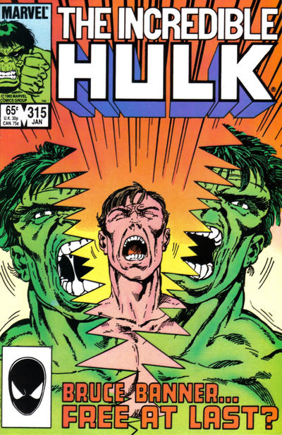 The Incredible Hulk #315 [Direct]-Fine (5.5 – 7)