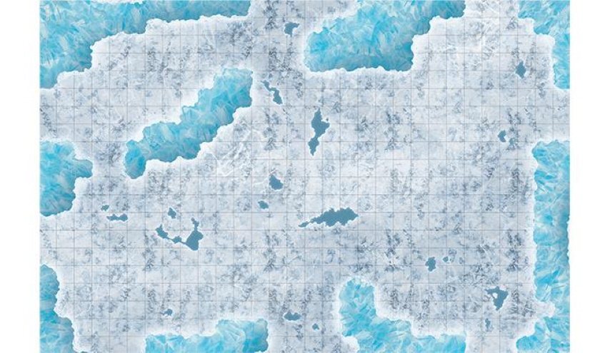 Caverns of Ice Encounter Battle Map