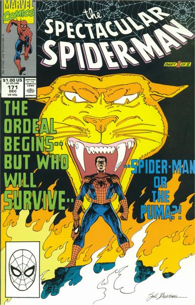 The Spectacular Spider-Man #171 [Direct]-Very Fine/Excellent -7.5