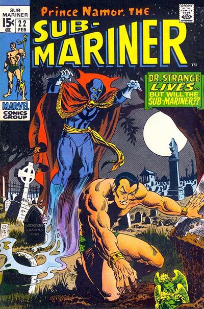 Sub-Mariner #22 (1968)-Fine (5.5 – 7)