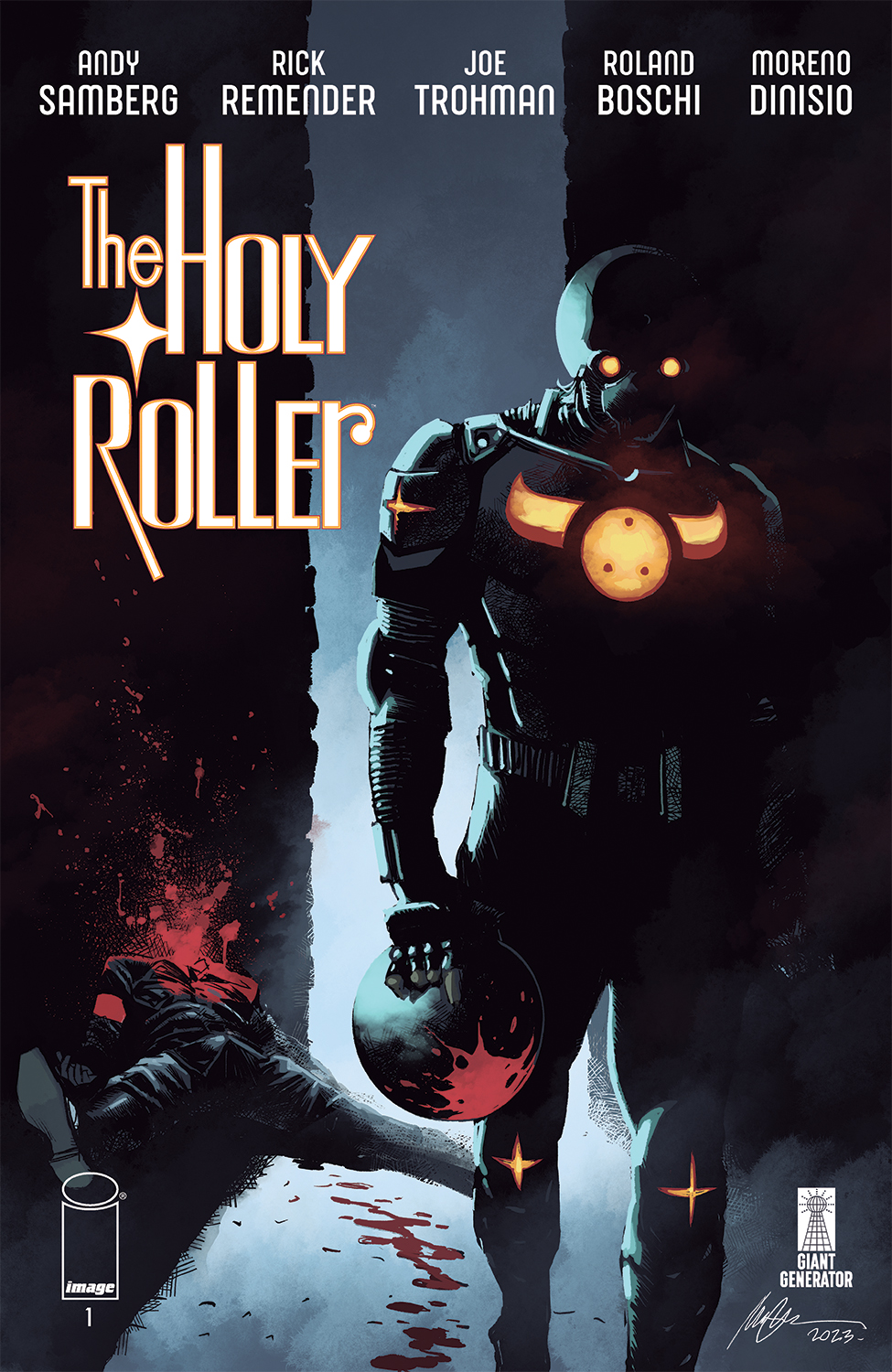 Holy Roller #1 Cover G 1 for 50 Incentive Rafael Albuquerque Variant