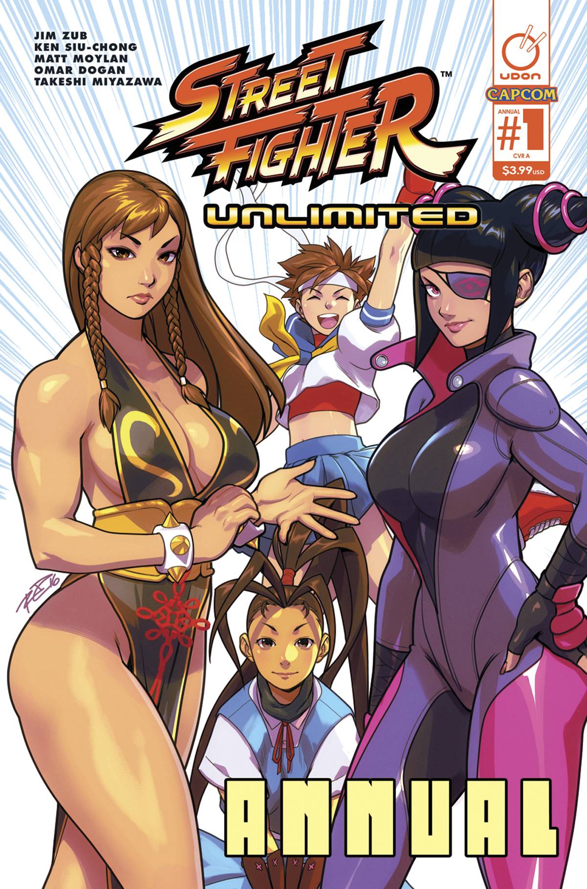 Street Fighter Unlimited Annual #1 Cover A Story