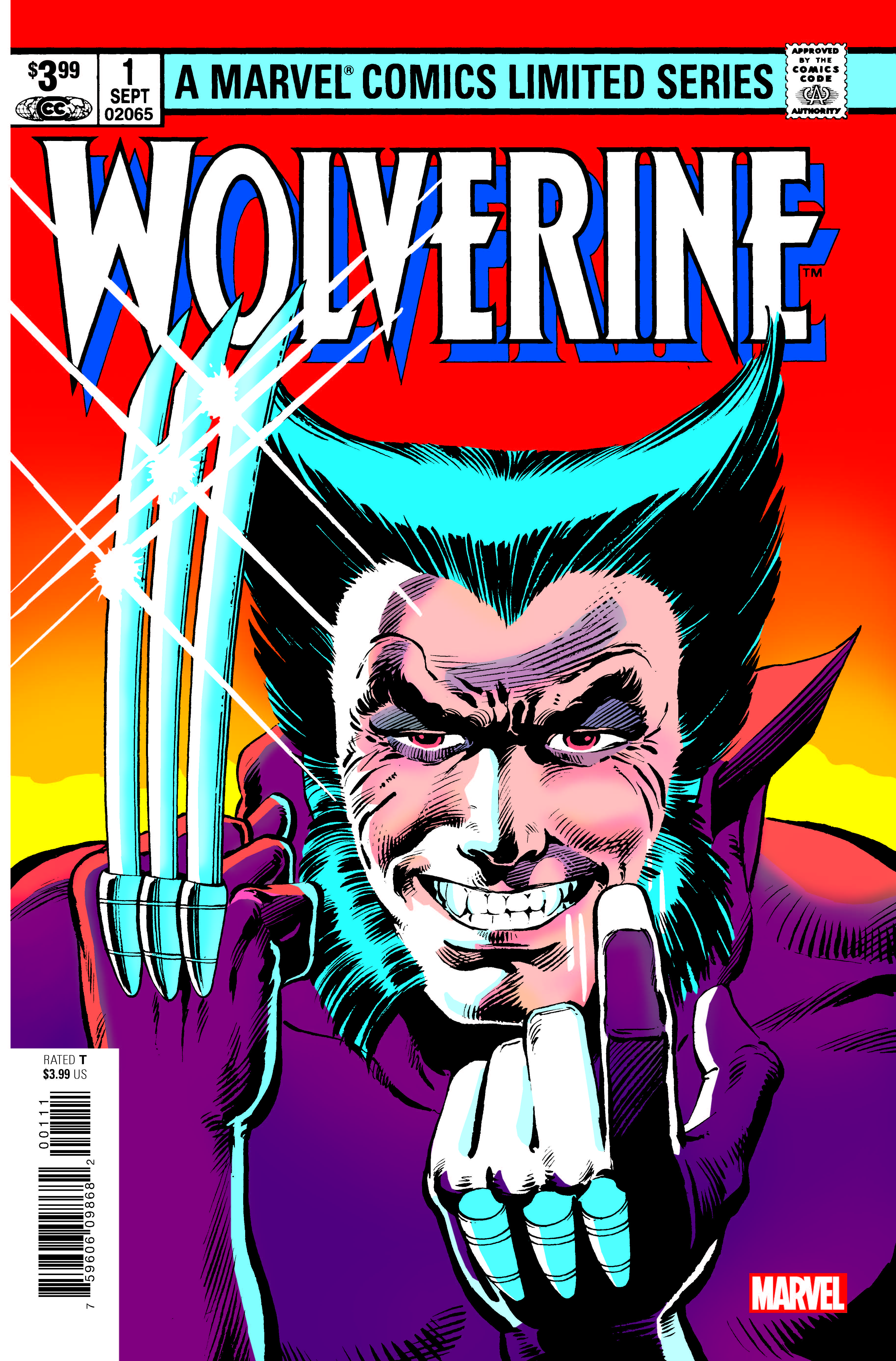 Wolverine Claremont & Miller #1 Facsimile Edition