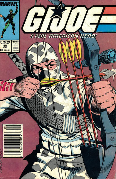 G.I. Joe, A Real American Hero #85 [Newsstand]-Fine (5.5 – 7)