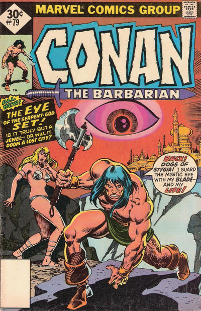 Conan The Barbarian #79 [Whitman] - Vg/Fn