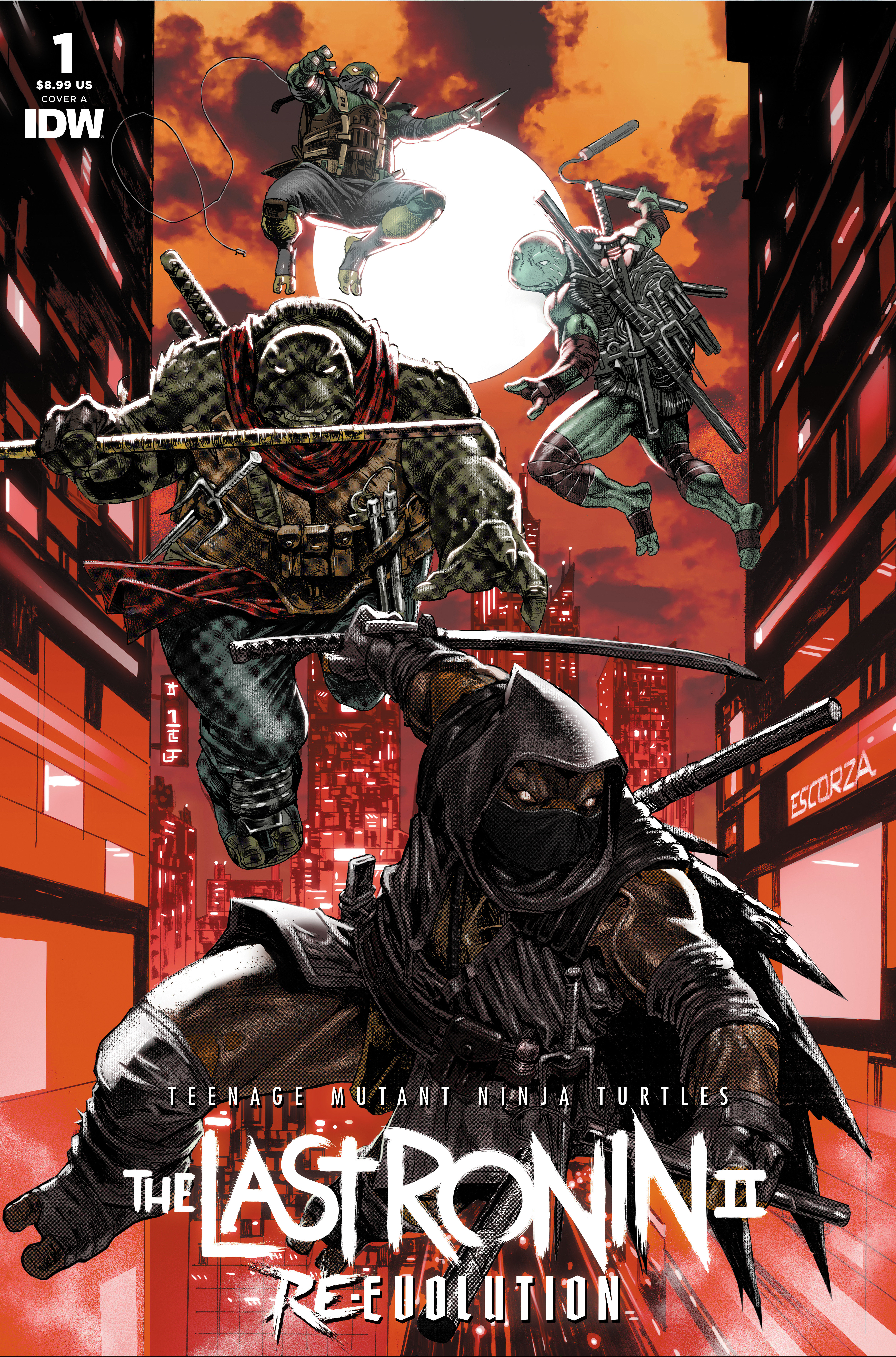 Teenage Mutant Ninja Turtles: The Last Ronin II Re-Evolution #1 Cover A Escorzas (2023)