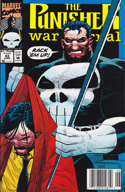 The Punisher War Journal #43 [Newsstand]-Fine (5.5 – 7)