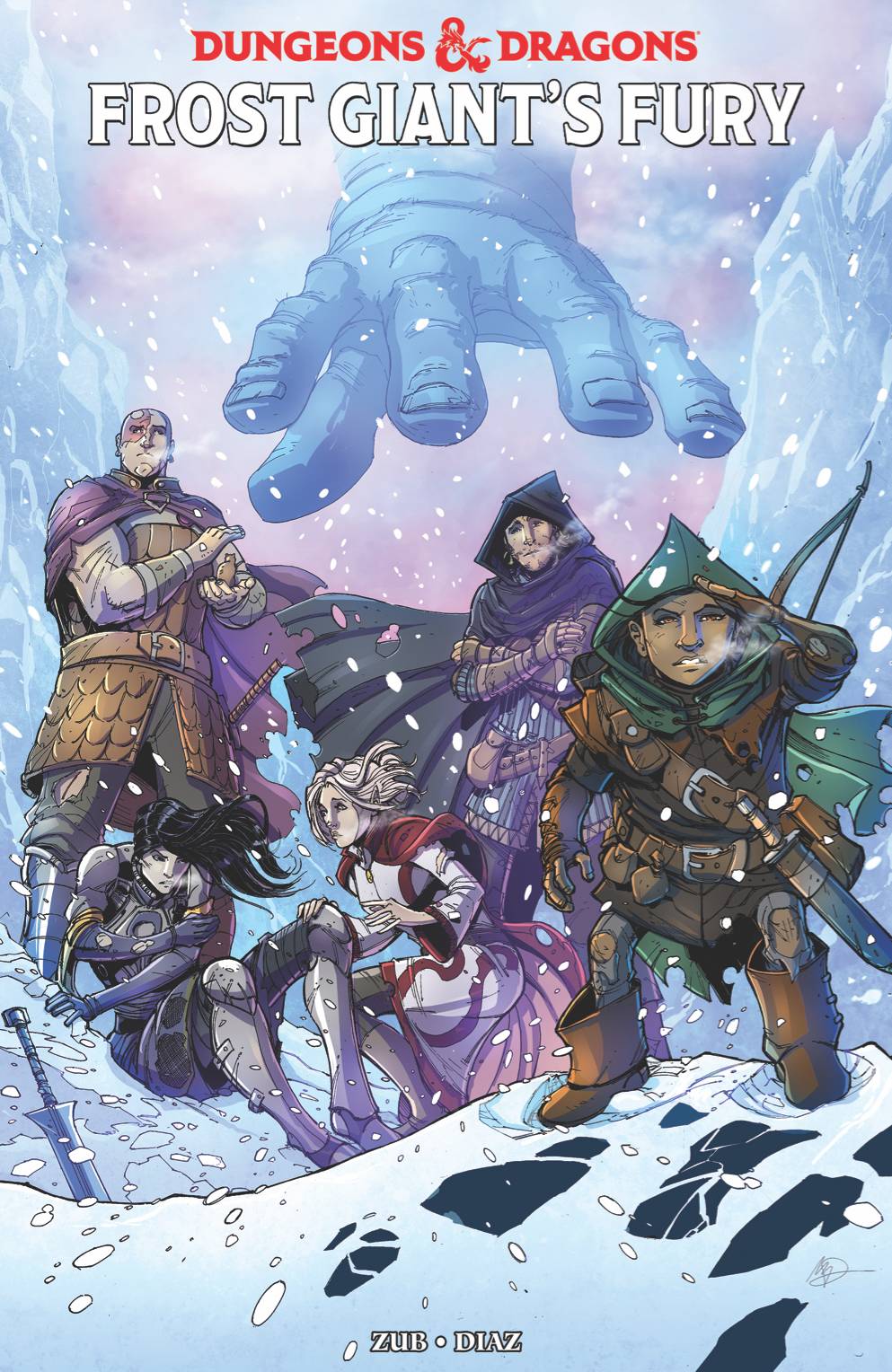 Dungeons & Dragons Frost Giants Fury Graphic Novel