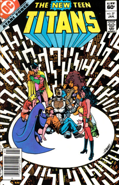 The New Teen Titans #27 [Newsstand]-Near Mint (9.2 - 9.8)