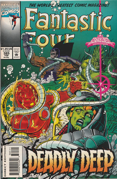 Fantastic Four #385 [Direct Edition]-Very Fine