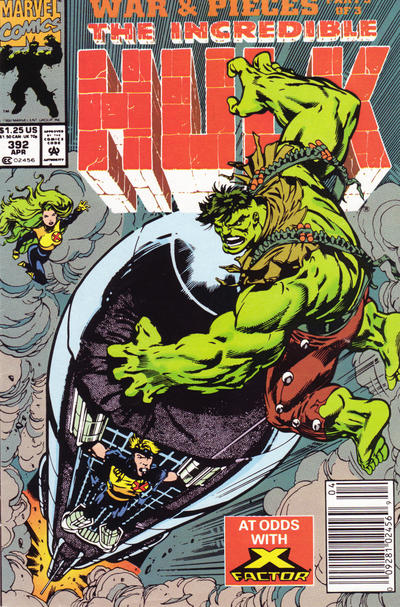 The Incredible Hulk #392 [Newsstand]-Fine