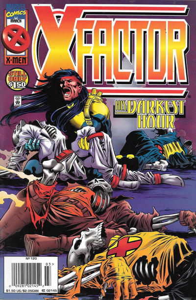 X-Factor #120 [Newsstand]-Fine (5.5 – 7)