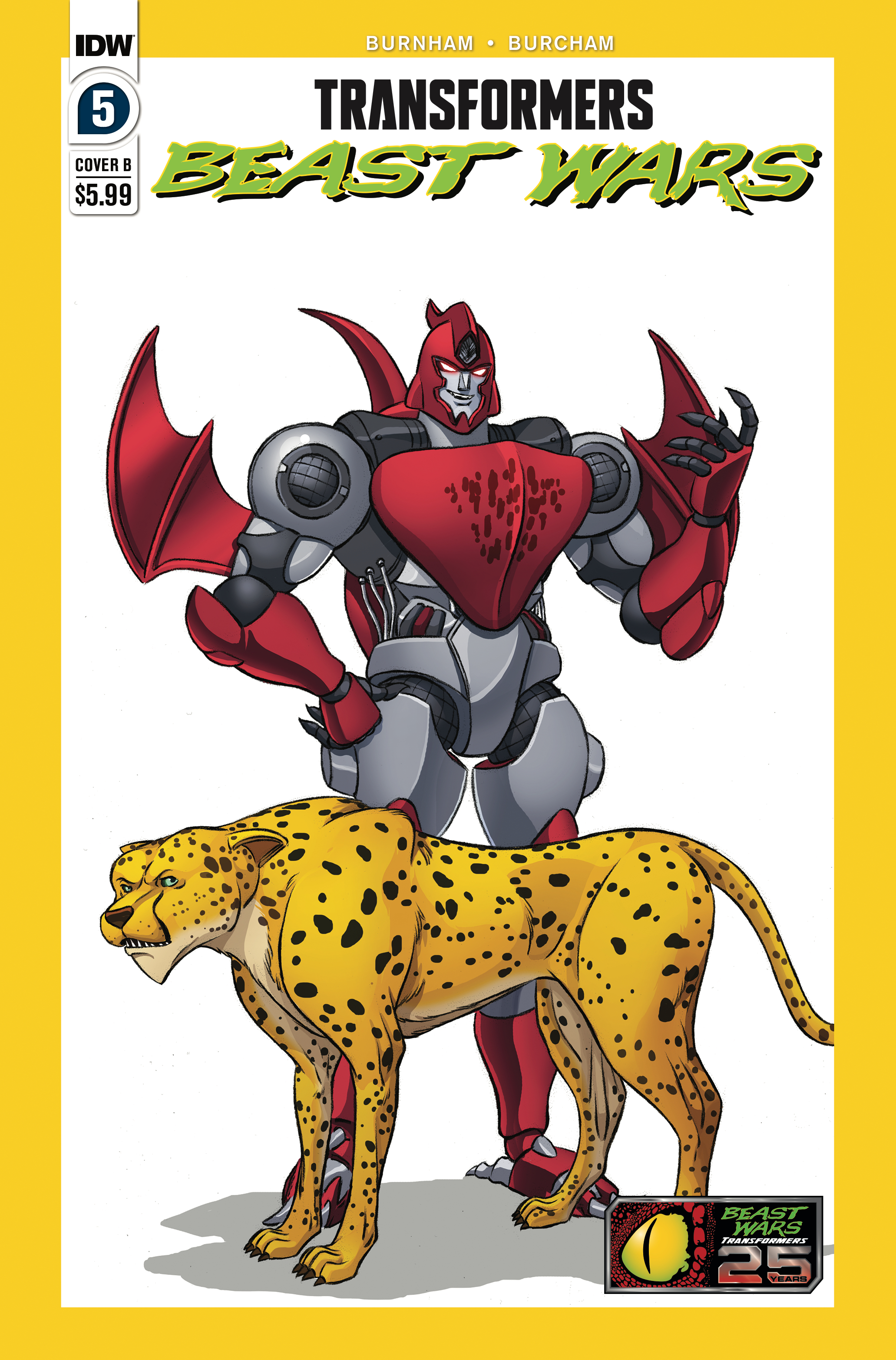 Transformers Beast Wars #5 Cover B Dan Schoening