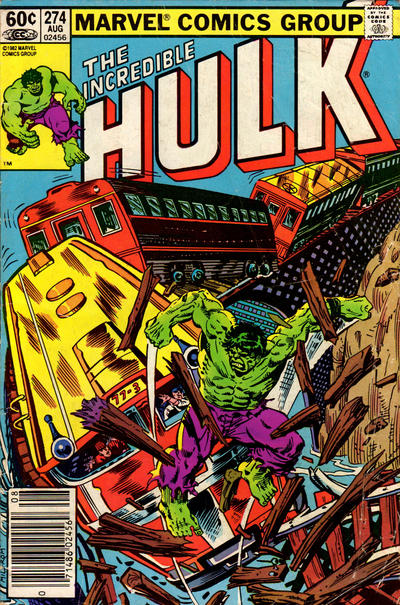 Incredible Hulk #274 [Newsstand]