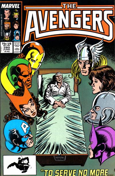 The Avengers #280 [Direct]-Fine (5.5 – 7)