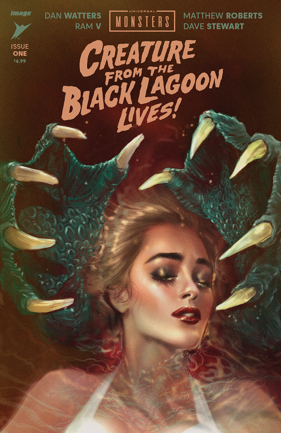 Universal Monsters the Creature from the Black Lagoon Lives #1 Cover E 1 for 50 Incentive Joelle Jones (Of 4)