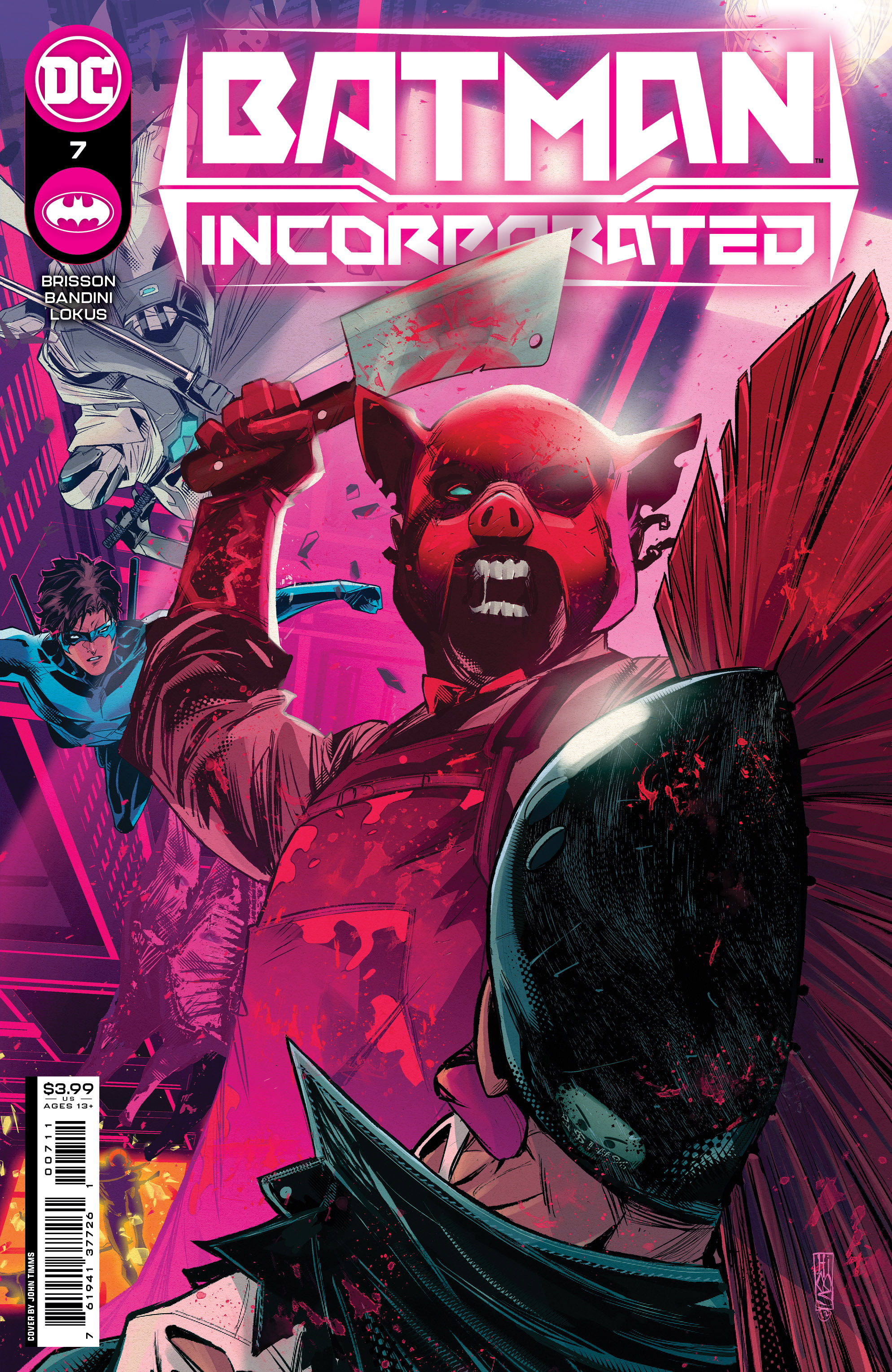 Batman Incorporated #7 Cover A John Timms (2022)