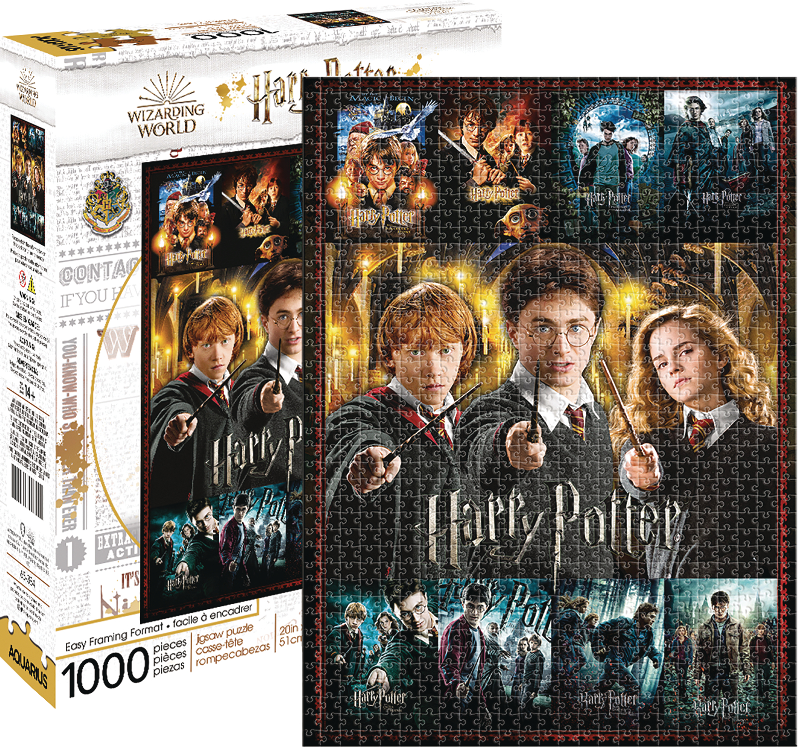 Aquarius Harry Potter Movie Posters 1000 Piece Puzzle