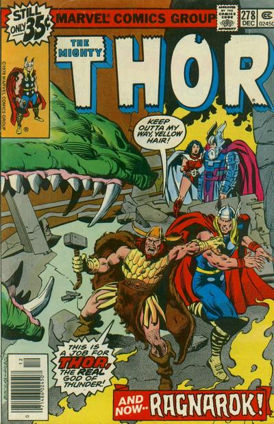 Thor #278-Very Good (3.5 – 5)