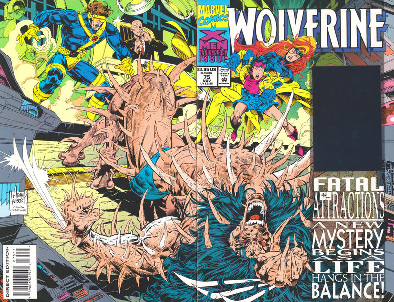 Wolverine #75 [Direct Edition]-Very Fine (7.5 – 9)