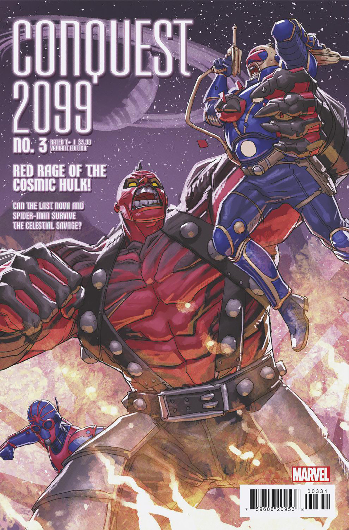 Conquest 2099 #3 Pete Woods Variant