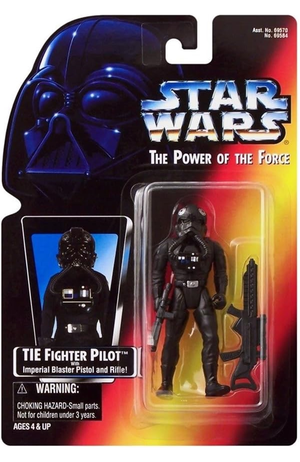 Star Wars Power of The Force Tie Fighter Pilot