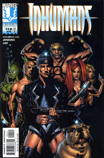 Inhumans #4-Near Mint (9.2 - 9.8)