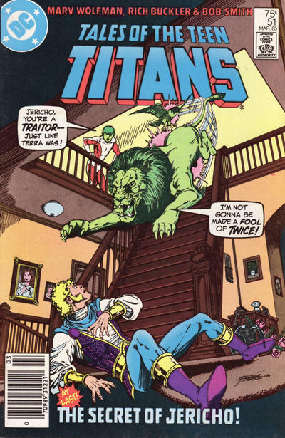 Tales of The Teen Titans #51 [Newsstand]