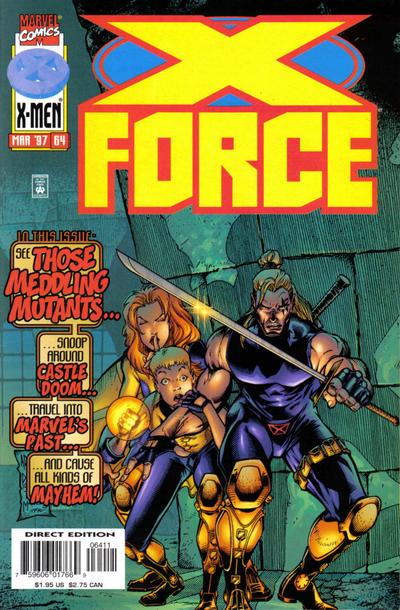 X-Force #64 [Direct Edition]-Near Mint (9.2 - 9.8)