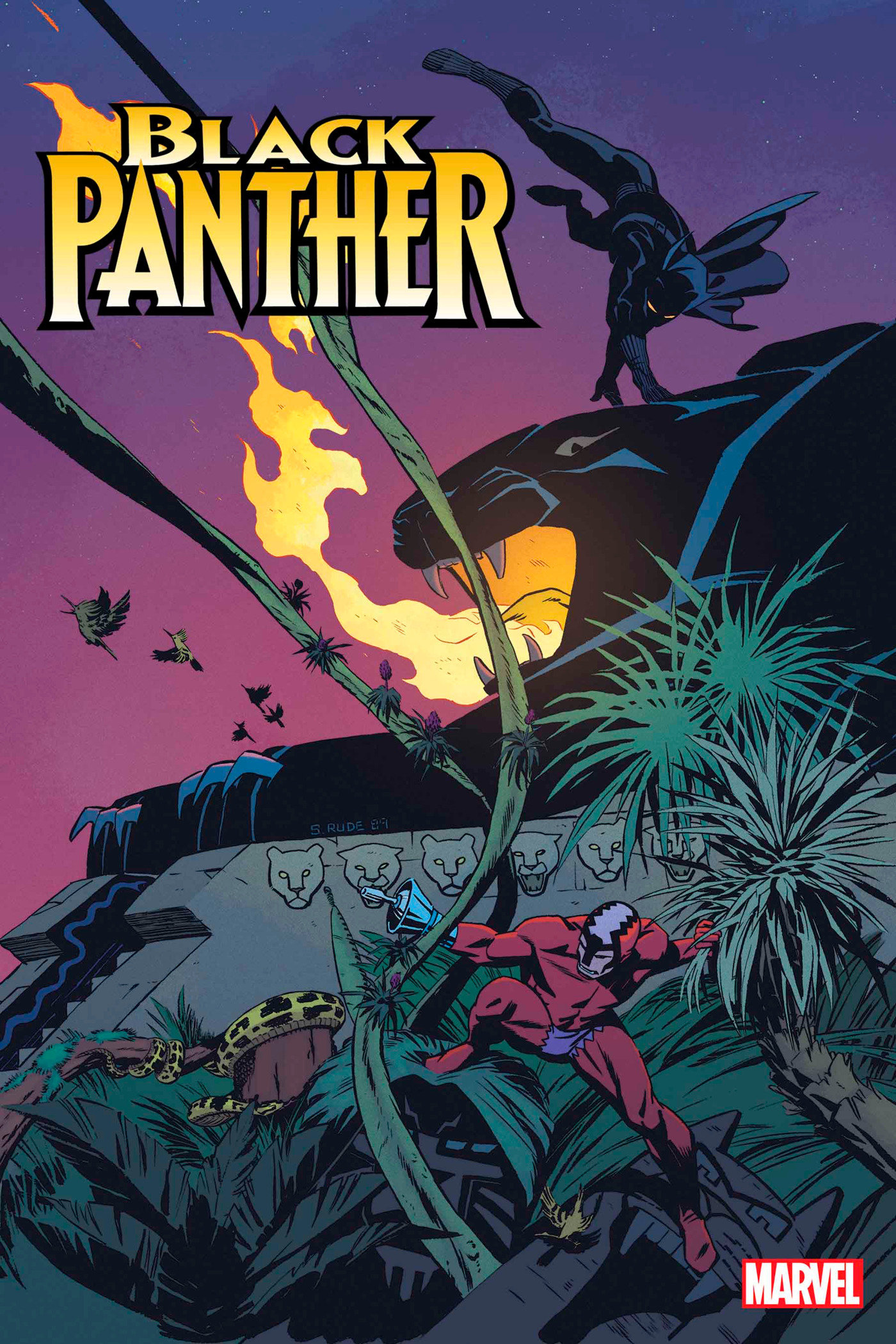 Black Panther #1 1 for 50 Incentive Steve Rude Hidden Gem Variant