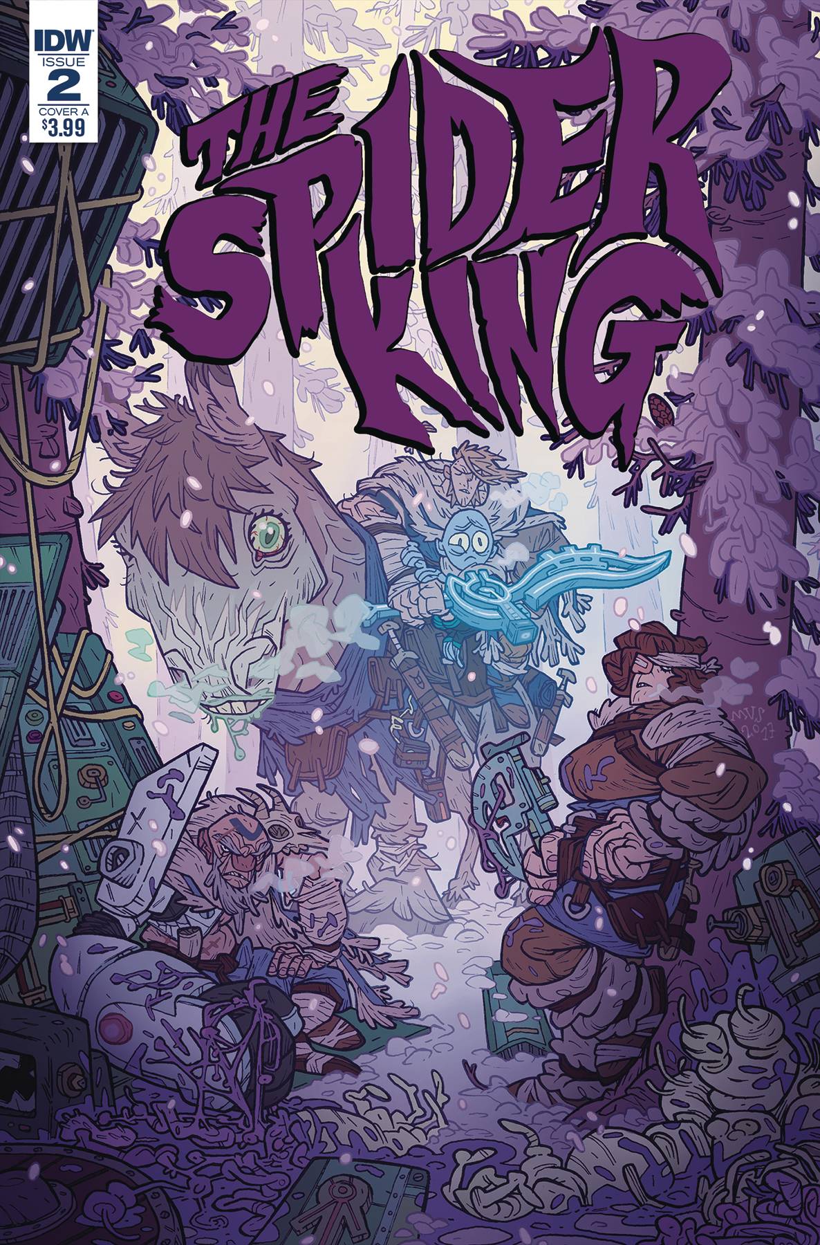 Spider King #2 Cover A Darmini