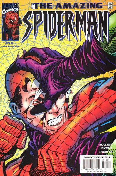 The Amazing Spider-Man #18 [Direct Edition]-Very Fine (7.5 – 9)