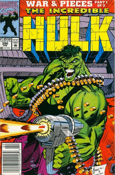 The Incredible Hulk #390 [Newsstand]-Fine