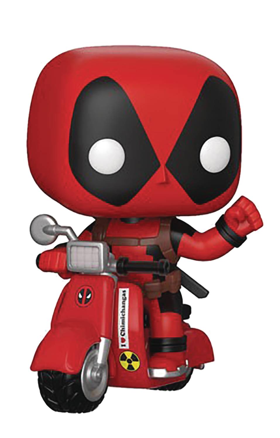 Pop Rides Deadpool & Scooter Vinyl Figure