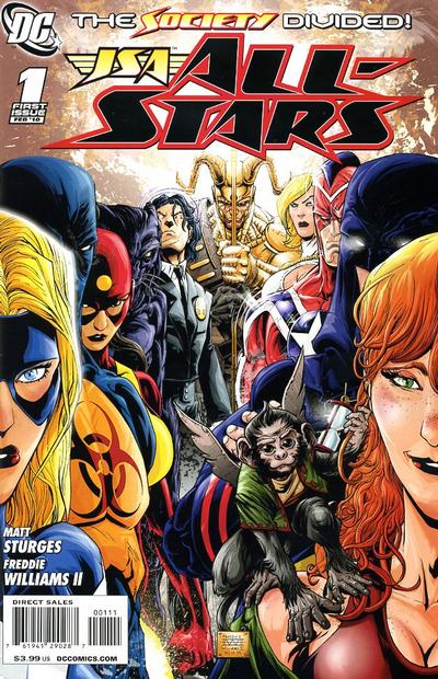 JSA All-Stars #1 [Freddie Williams II Cover]