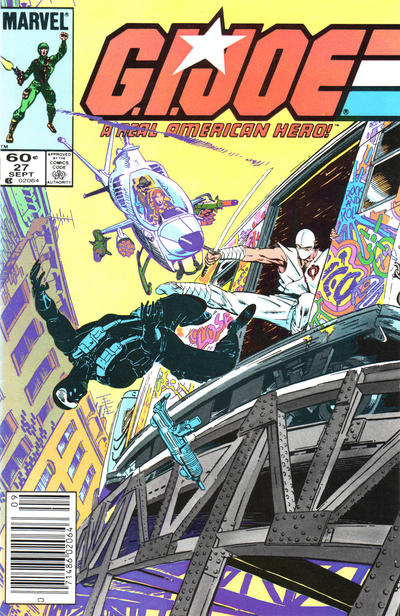 G.I. Joe, A Real American Hero #27 [Newsstand]-Fine (5.5 – 7)