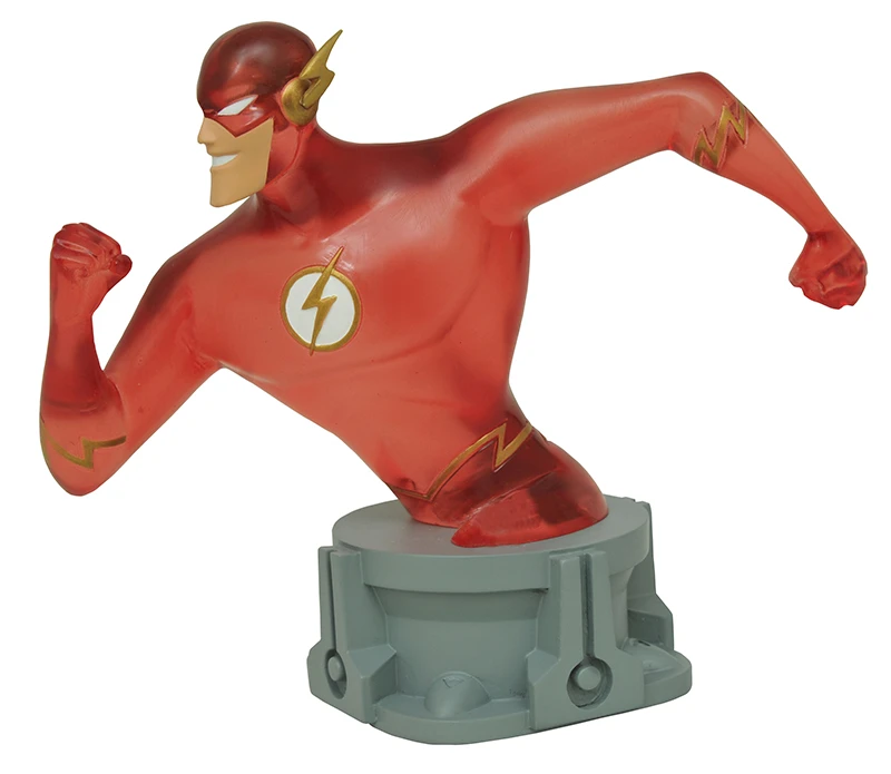 San Diego ComicCon 2017 Justice League Animated Series Flash Speed Force Variant Resin Bust