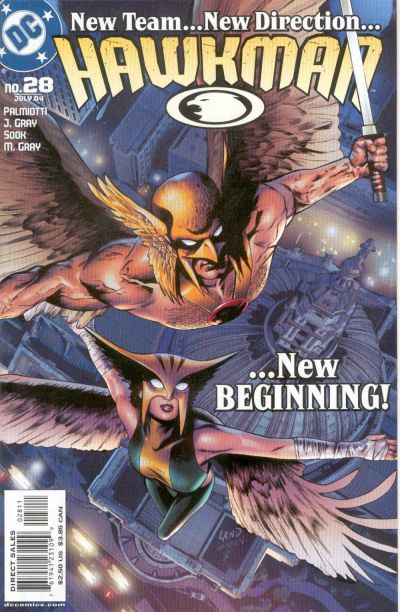 Hawkman #28-Very Fine (7.5 – 9)