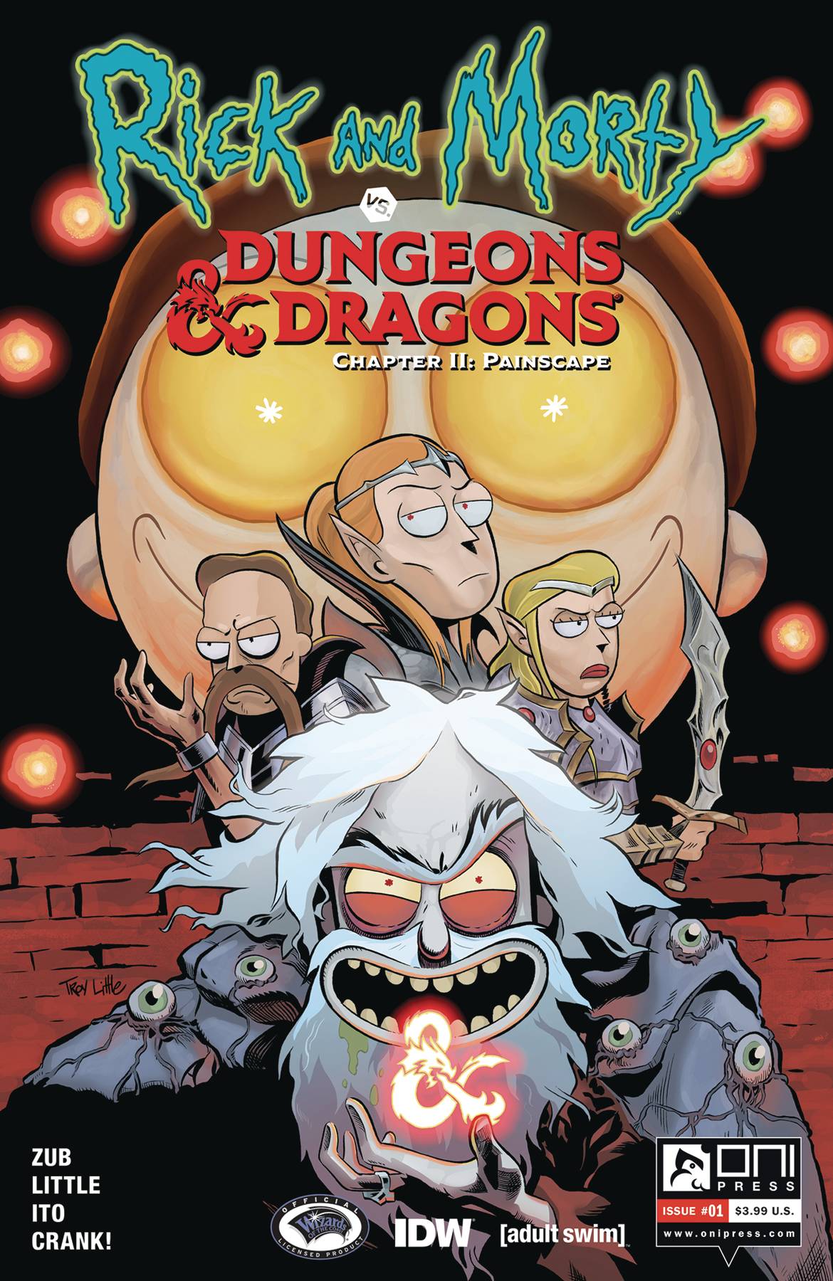 Rick and Morty Vs Dungeons & Dragons II Painscape #1 Cover A Ito (Mature)