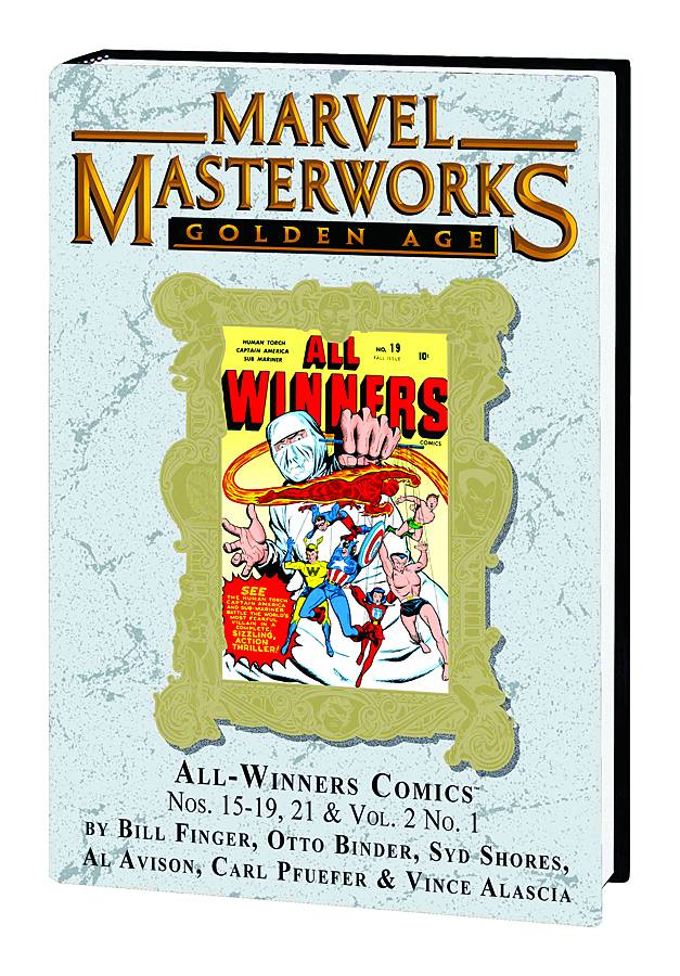 Marvel Masterworks Golden Age All Winners Hardcover Volume 4 Direct Market Variant Edition 170