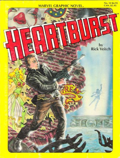 Marvel Graphic Novel 10 Heartburst