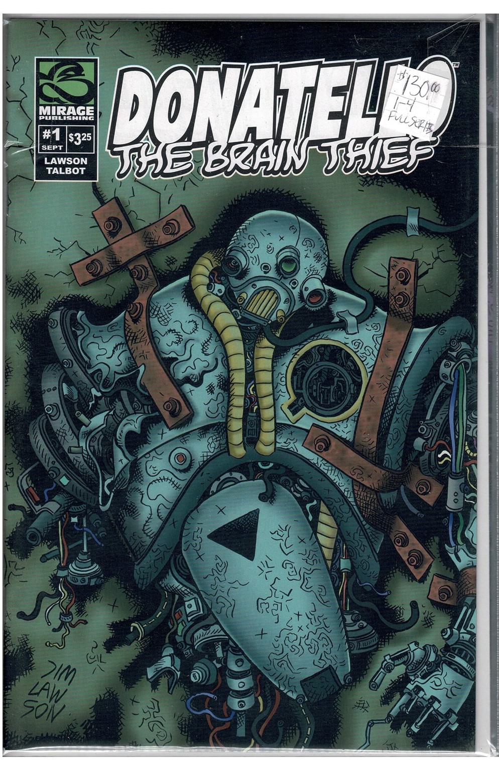 Donatello: The Brain Thief #1-4