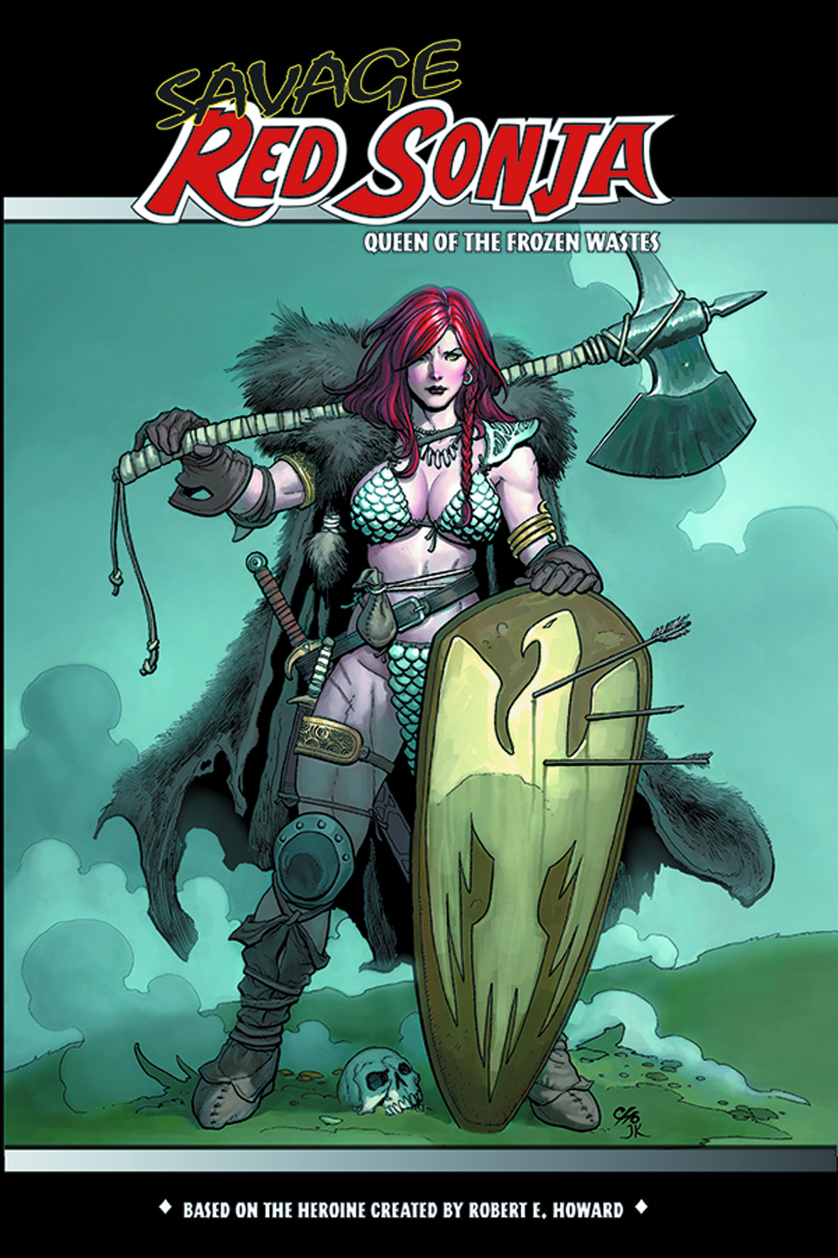 Savage Red Sonja Queen of the Frozen Wastes Graphic Novel Volume 1 Regular Cover