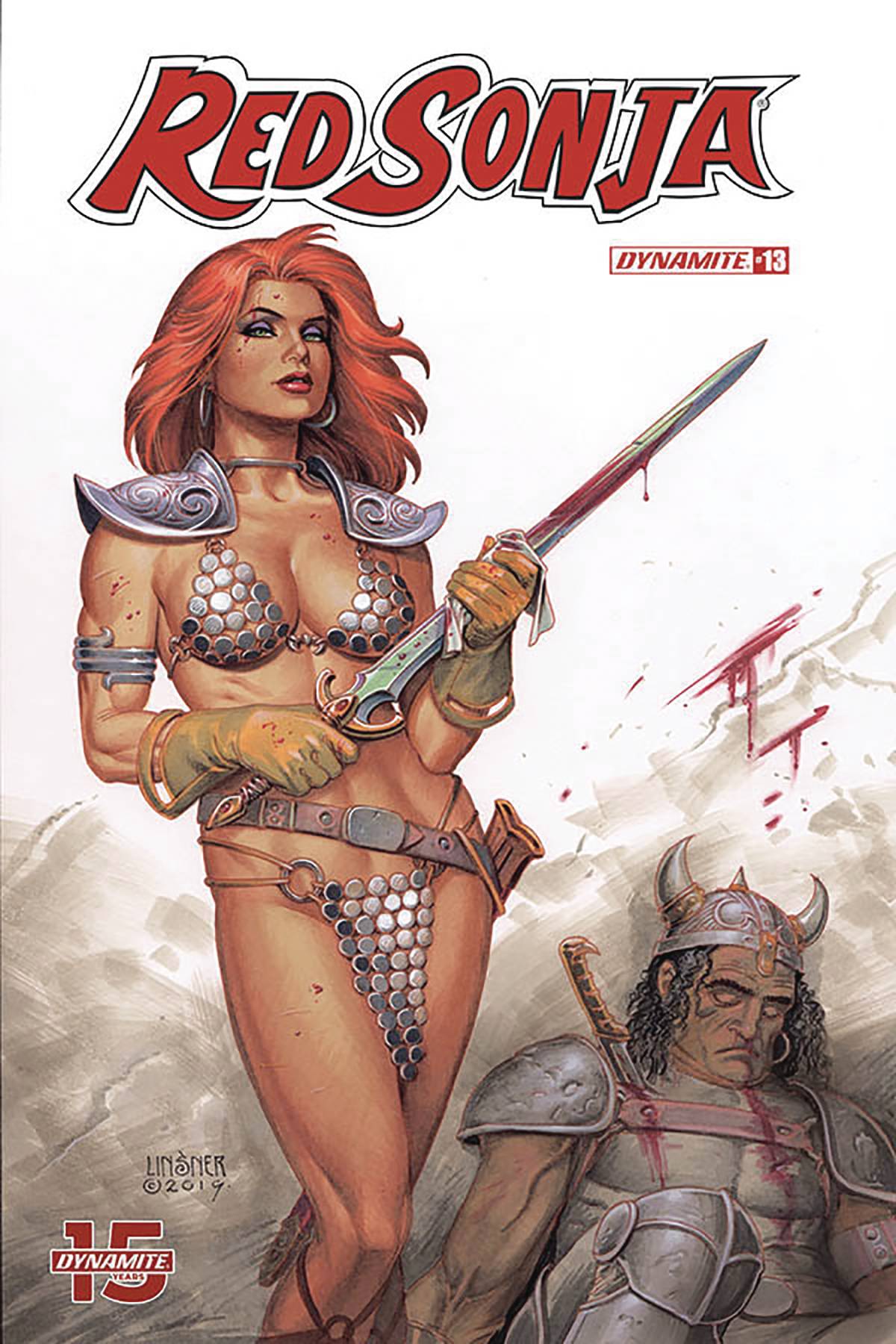 Red Sonja #13 Cover B Linsner