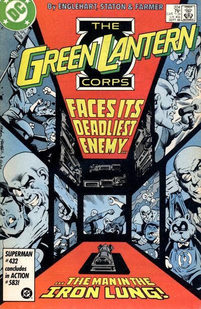 Green Lantern #204 [Direct]-Fine (5.5 – 7)