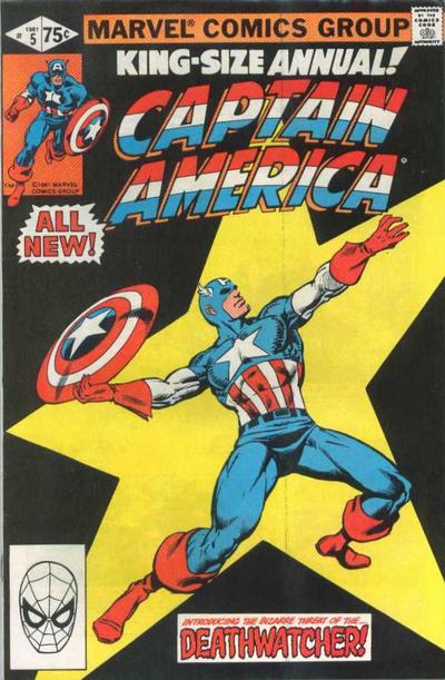 Captain America Annual #5 [Direct] - Fn 